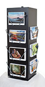 postcard counter top stand